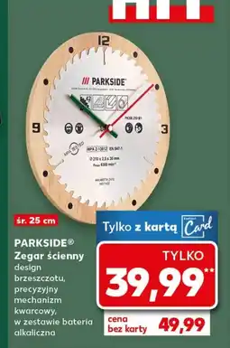 Kaufland Zegar ścienny Parkside oferta