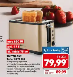 Kaufland Toster Switch On oferta
