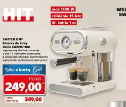 Kaufland Ekspres do kawy Switch On oferta