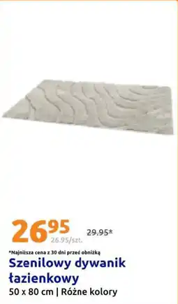 Action Szenilowy dywanik łazienkowy oferta