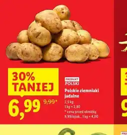 Lidl Polskie ziemniaki jadalne oferta