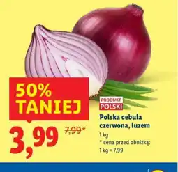 Lidl Polska cebula czerwona oferta