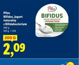 Lidl Jogurt naturalny Pilos Bifidus oferta