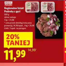 Lidl Podroby z gęsi Regionalne Szlaki oferta