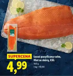 Lidl Losoś pacyficzny coho oferta
