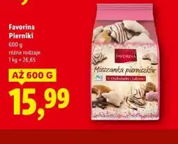 Lidl Pierniki Favorina oferta