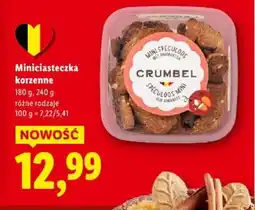 Lidl Mini ciasteczka korzenne oferta