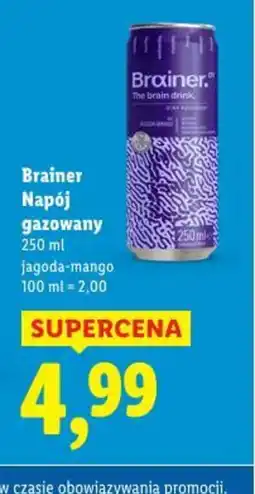 Lidl Brainer Napój oferta