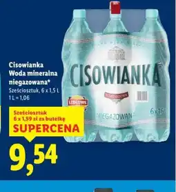 Lidl Cisowianka oferta