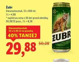 Lidl Zubr oferta