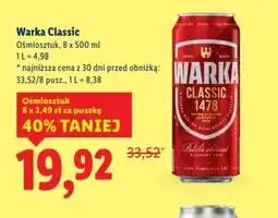 Lidl Warka Classic oferta