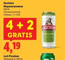 Lidl Kasztelan Niepasteryzowane oferta
