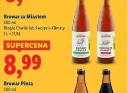 Lidl Browar za Miastem oferta