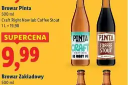 Lidl Piwo Browar Pinta oferta