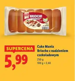 Lidl Cake Mania Brioche z nadzieniem czekoladowym oferta