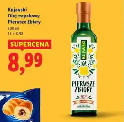 Lidl Kujawski Olej rzepakowy Pierwsze Zbiory oferta
