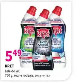 Drogerie Polskie Kret żele do wc oferta