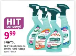 Drogerie Polskie Sanytol spraye do czyszczenia oferta