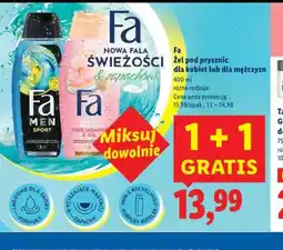 Lidl Zel pod prysznic Fa oferta
