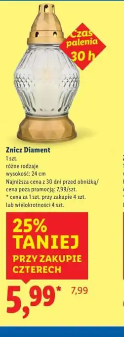 Lidl Znicz Diament oferta