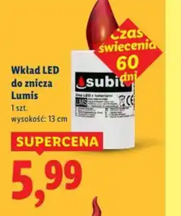 Lidl Wkład LED do znicza Lumis oferta