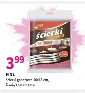 Drogerie Polskie Fine ścierki gąbczaste oferta