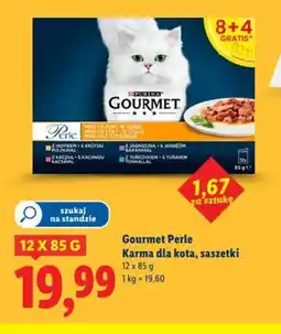 Lidl Gourmet Perle Karma dla kota, saszetki oferta