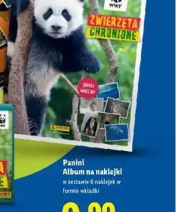 Lidl Panini Album na naklejki oferta
