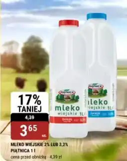 bi1 Mleko wiejskie 2% lub 3,2% piątnica oferta