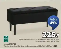 JYSK Ławka ze schowkiem S! oferta