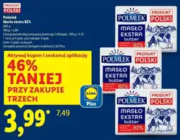 Lidl Masło Polmlek oferta