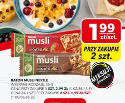 Top Market Baton musli Nestle oferta