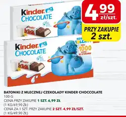 Top Market Batoniki Kinder Chocolate oferta