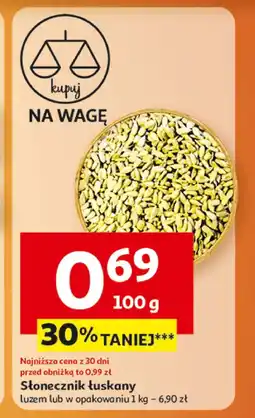Auchan Słonecznik łuskany S! oferta