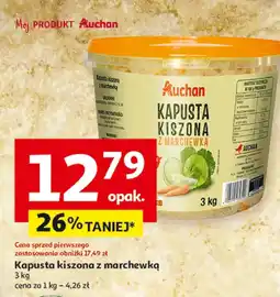 Auchan Kapusta kiszona Auchan oferta