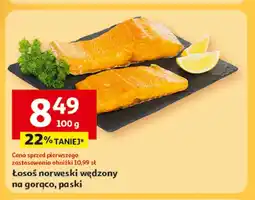 Auchan wędzony Łosoś oferta