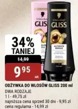bi1 Odżywka do włosów gliss oferta