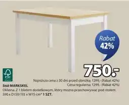 JYSK Stół oferta