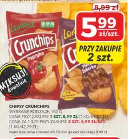 Społem Chipsy Crunchips oferta