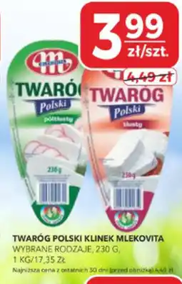 Społem Twaróg Mlekovita oferta