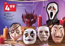 Biedronka Maska na halloween Halloween oferta