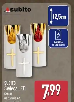 ALDI Świeca led Subito oferta