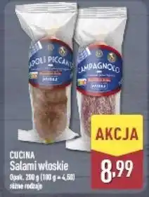 ALDI Salami włoskie Cucina Nobile oferta