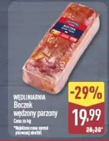 ALDI Boczek wędzony parzony Wędliniarnia Classic oferta