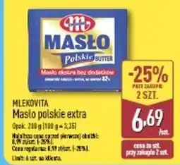 ALDI Masło ekstra Mlekovita Polskie oferta