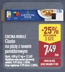 ALDI Ciasto na pizzę z sosem pomidorowym Cucina Nobile oferta
