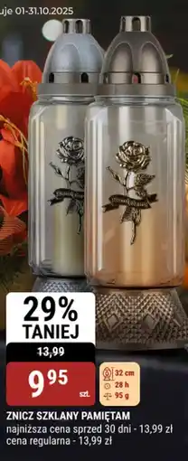 bi1 Znicz szklany pamiętam oferta