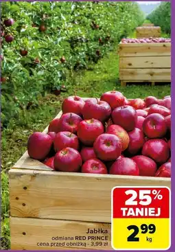 Carrefour Market Jabłka odmiana Red Prince Carrefour Market oferta
