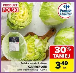 Carrefour Market Sałata lodowa Carrefour oferta