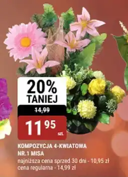 bi1 Kompozycja 4-kwiatowa nr.1 misa oferta